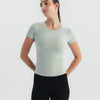 Soft Stretch Fitted T-Shirt  - Sage