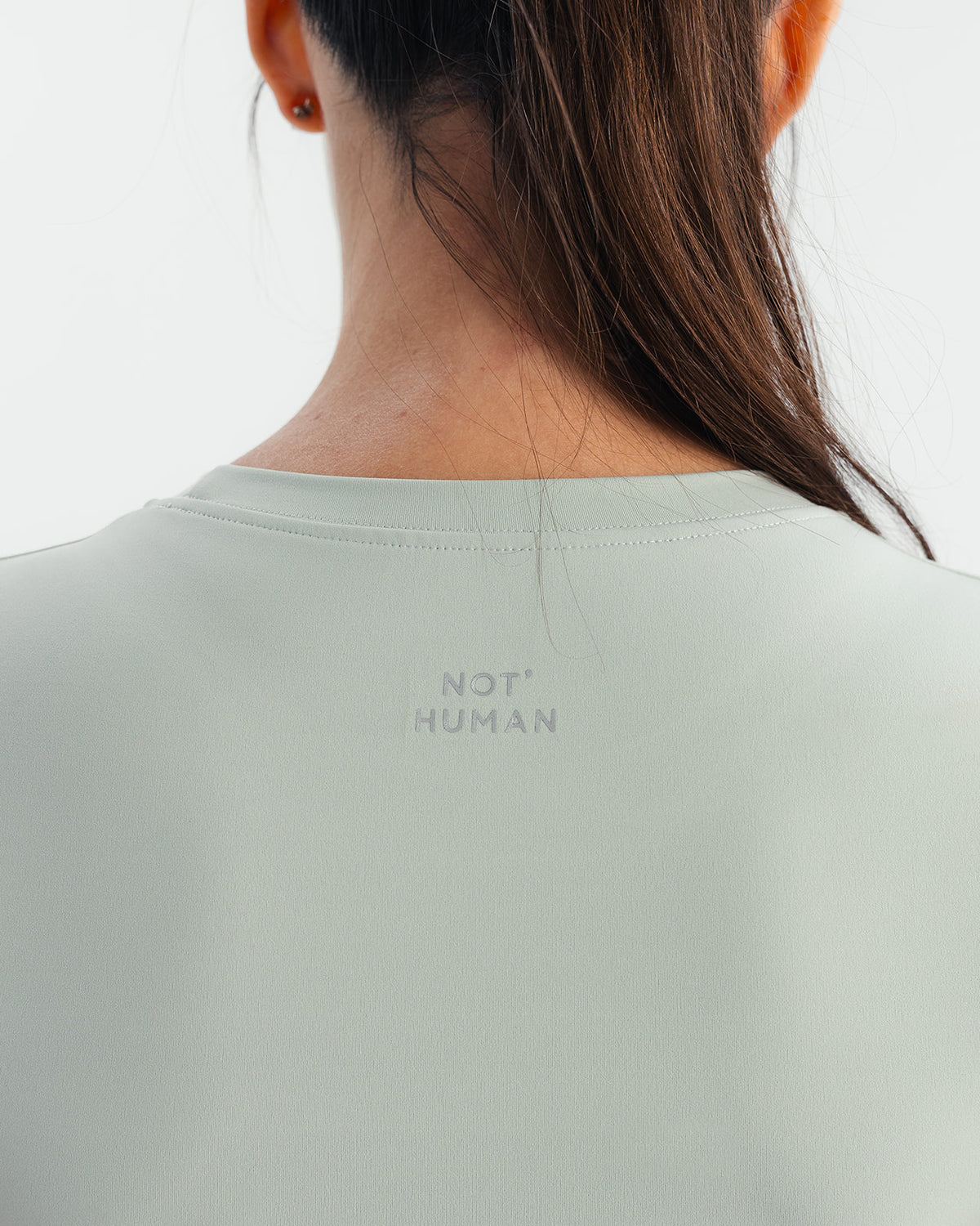 Soft Stretch Fitted T-Shirt  - Sage