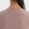 Soft Stretch Fitted T-Shirt  - Mauve Taupe