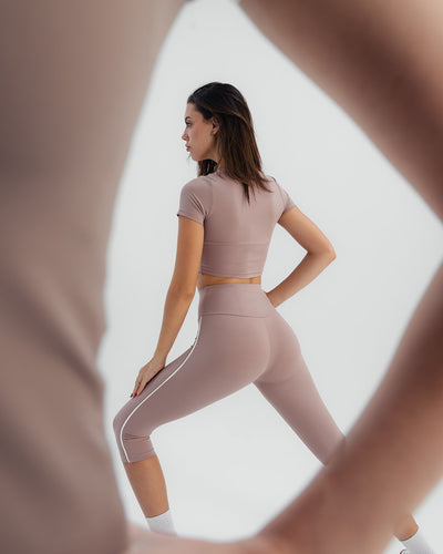 Piping capri - Mauve Taupe
