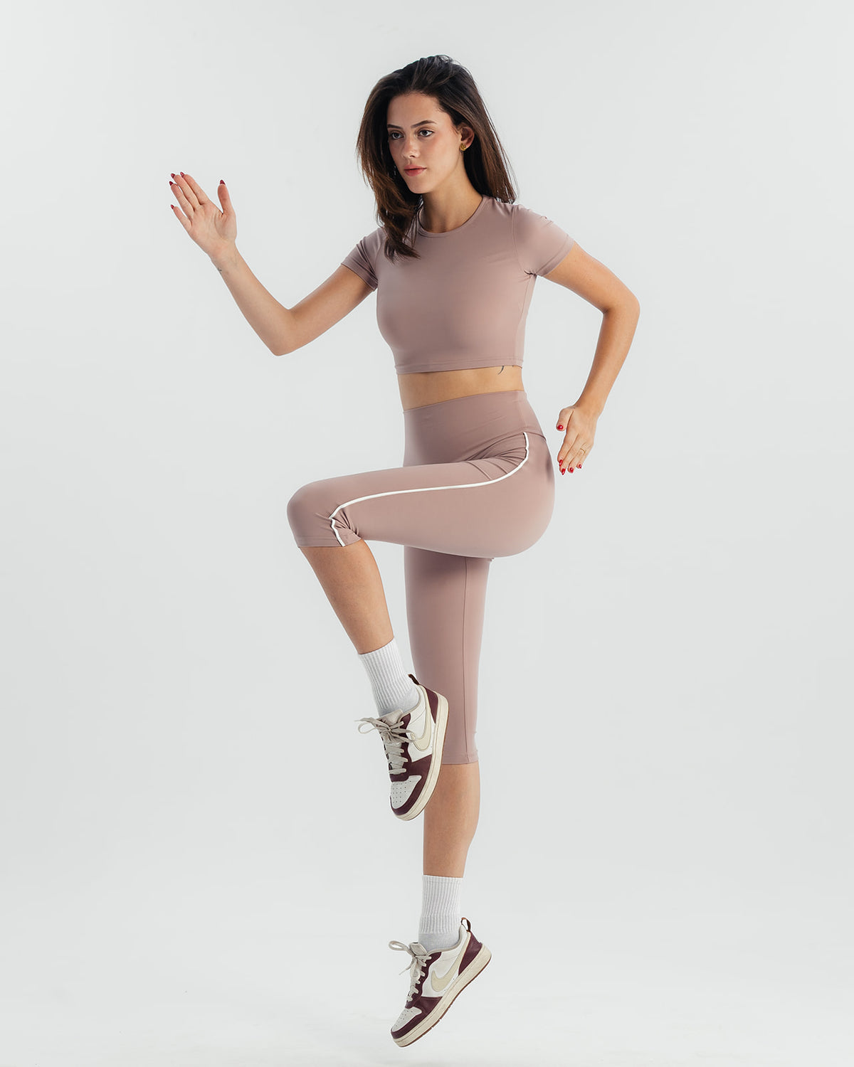 Piping capri - Mauve Taupe