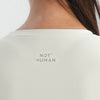 Soft Stretch Fitted T-Shirt - Offwhite