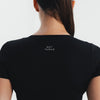 Soft Stretch Fitted T-Shirt - Black