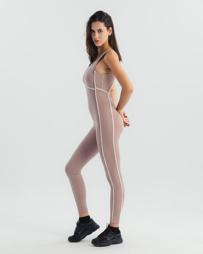MOVE Long Jumpsuit - Mauve Taupe