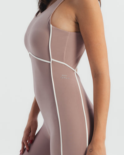 MOVE Long Jumpsuit - Mauve Taupe