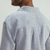 COTTON - LINEN SHIRT BLACK