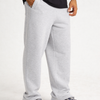 Wide-Leg Trousers - Light Grey