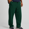 Wide-Leg Trousers - Green