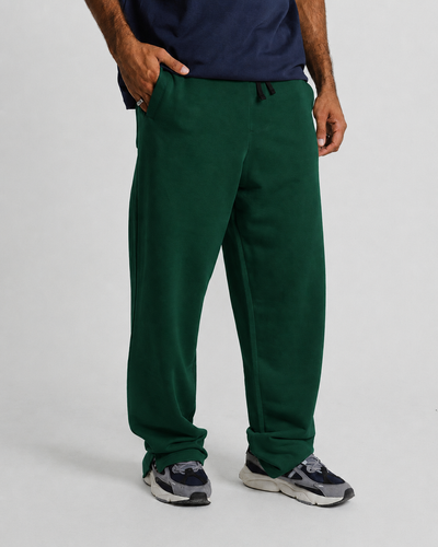 Wide-Leg Trousers - Green