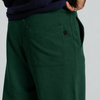 Wide-Leg Trousers - Green