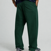 Wide-Leg Trousers - Green
