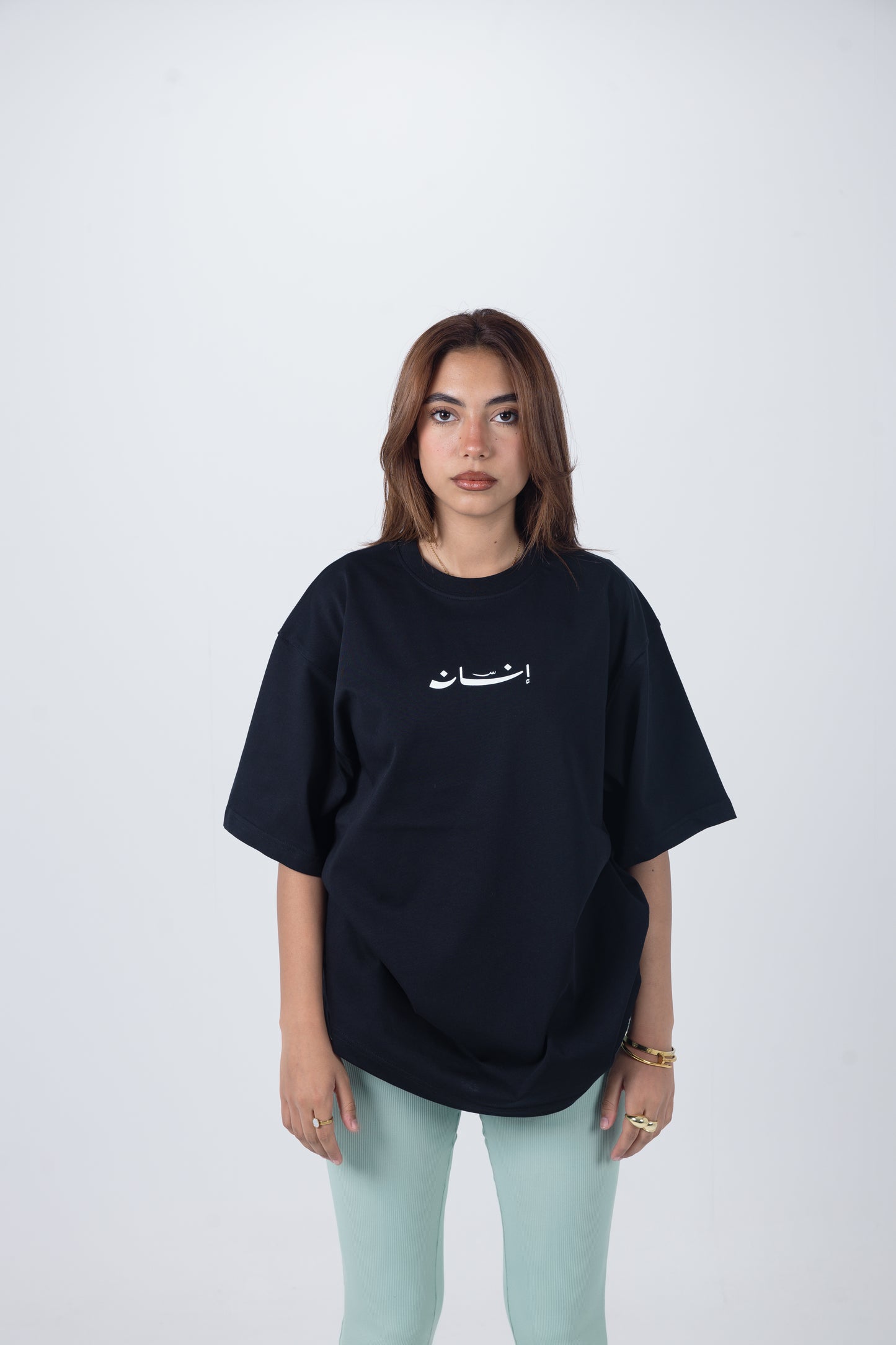 ENSAN Oversized T-shirt Black