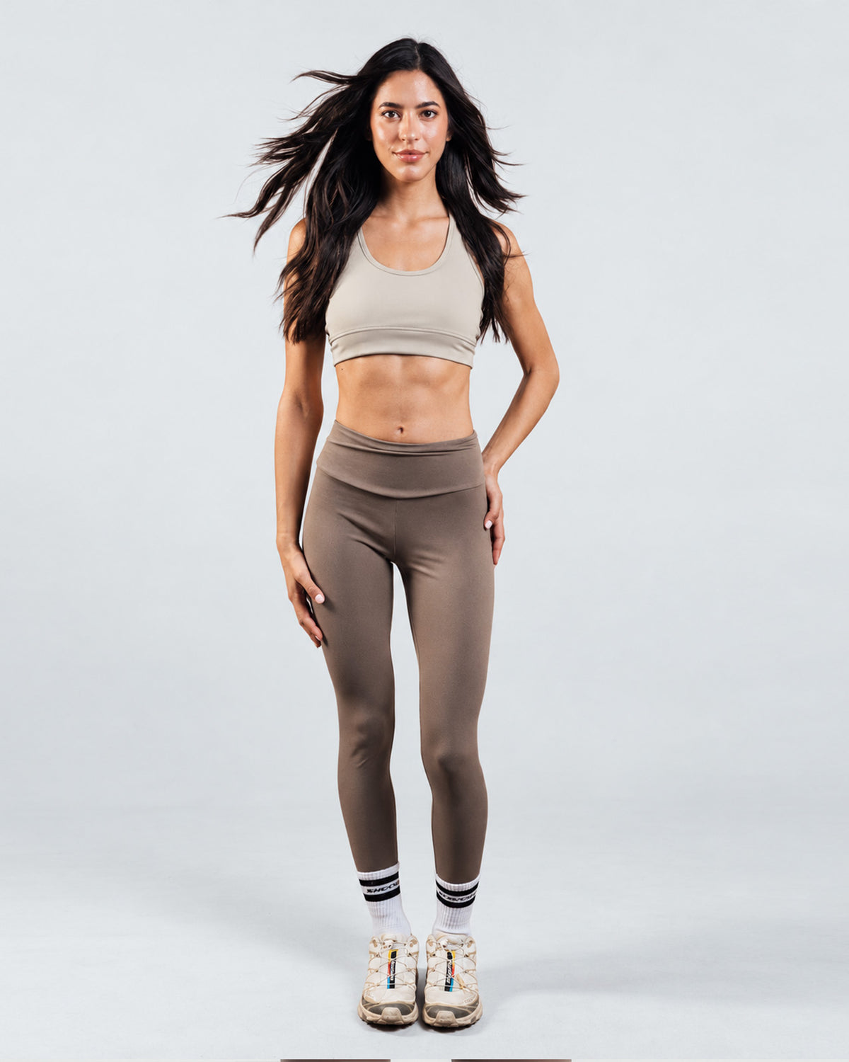 Crossback Bra - Beige