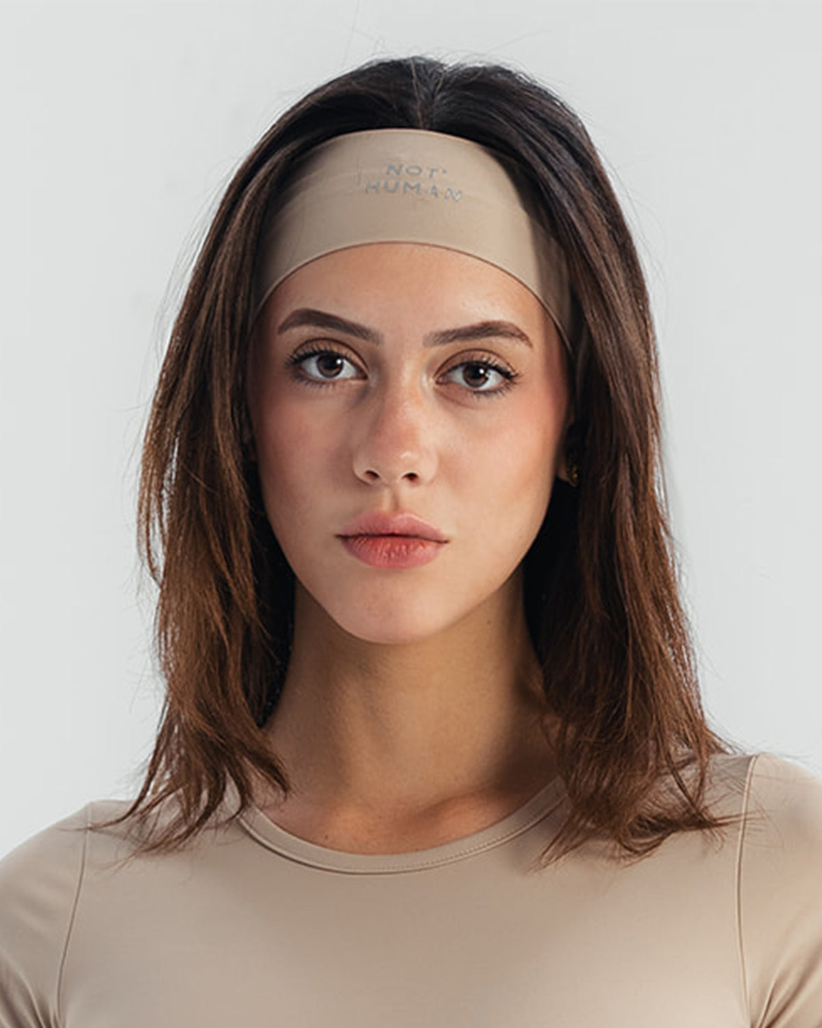 NOT' HUMAN Headband - Beige