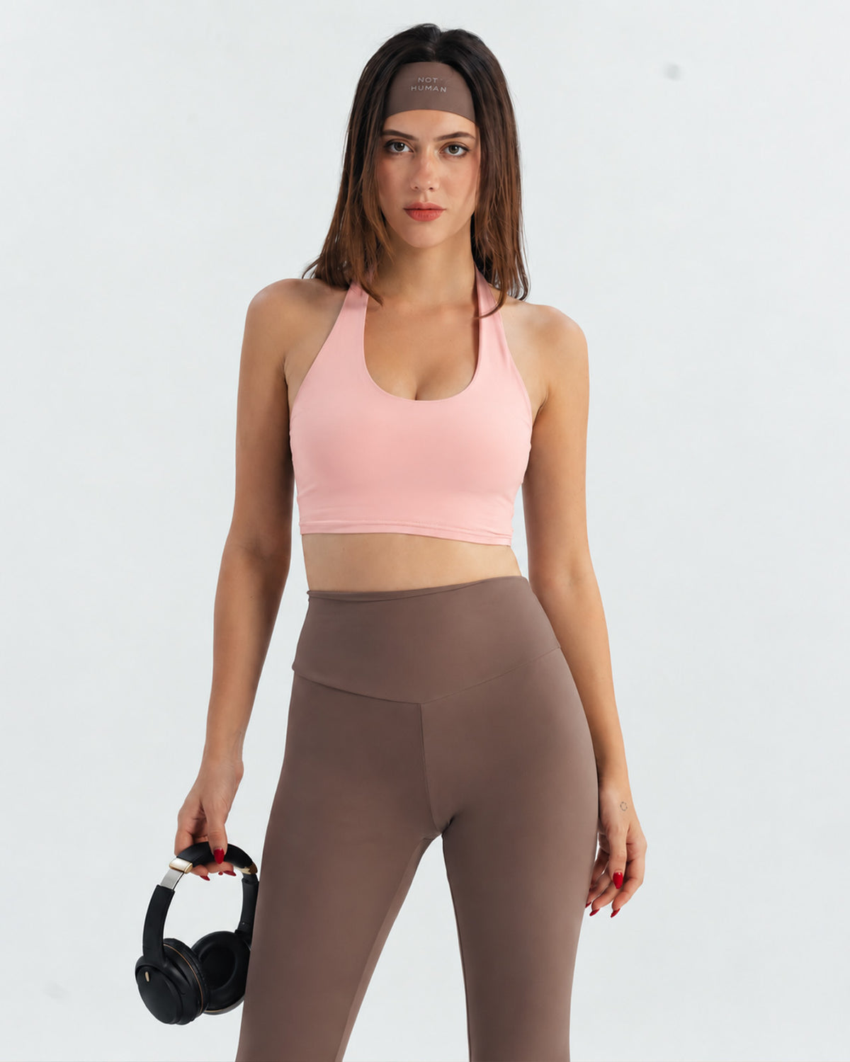Essential neck top - Pink