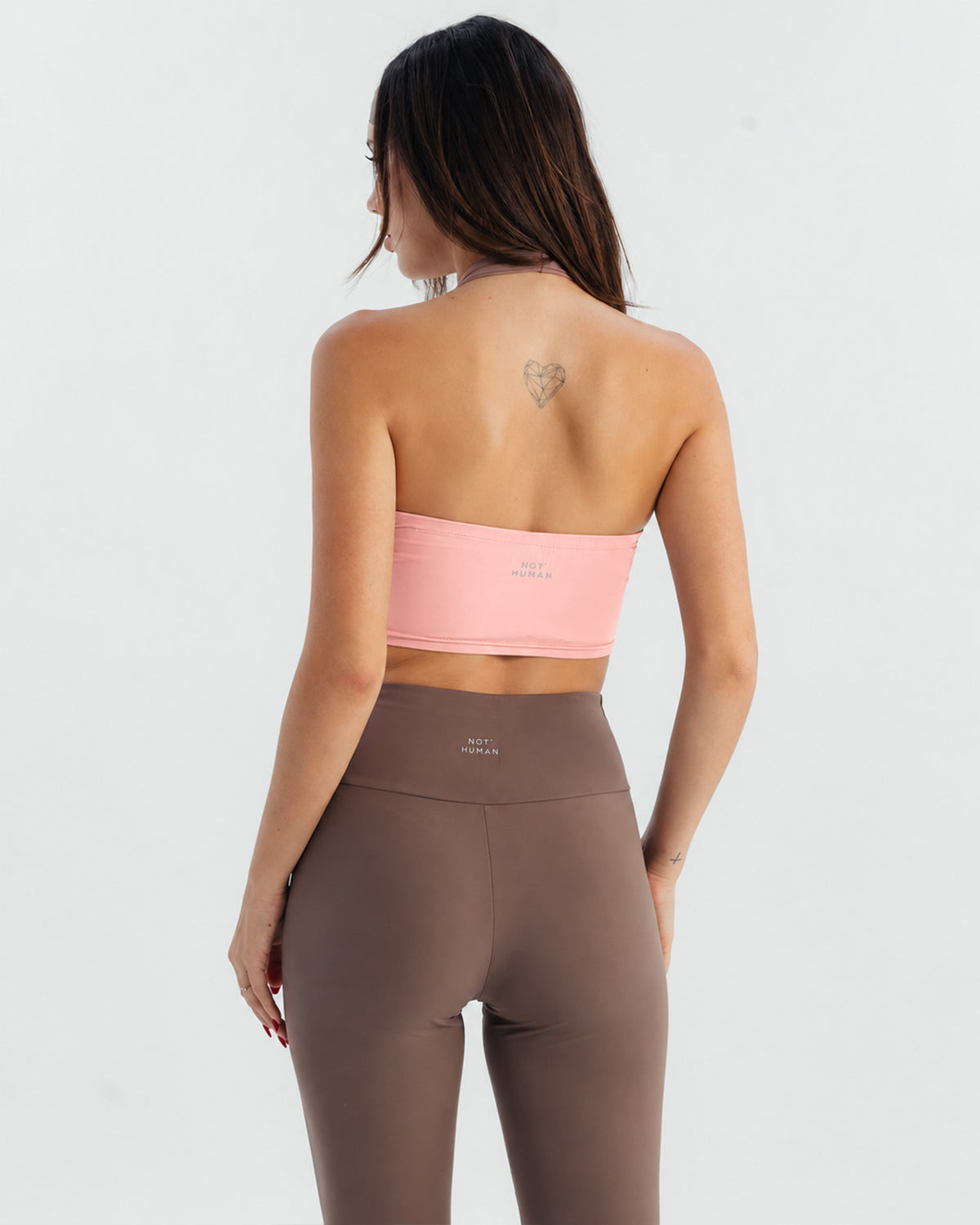 Essential neck top - Pink