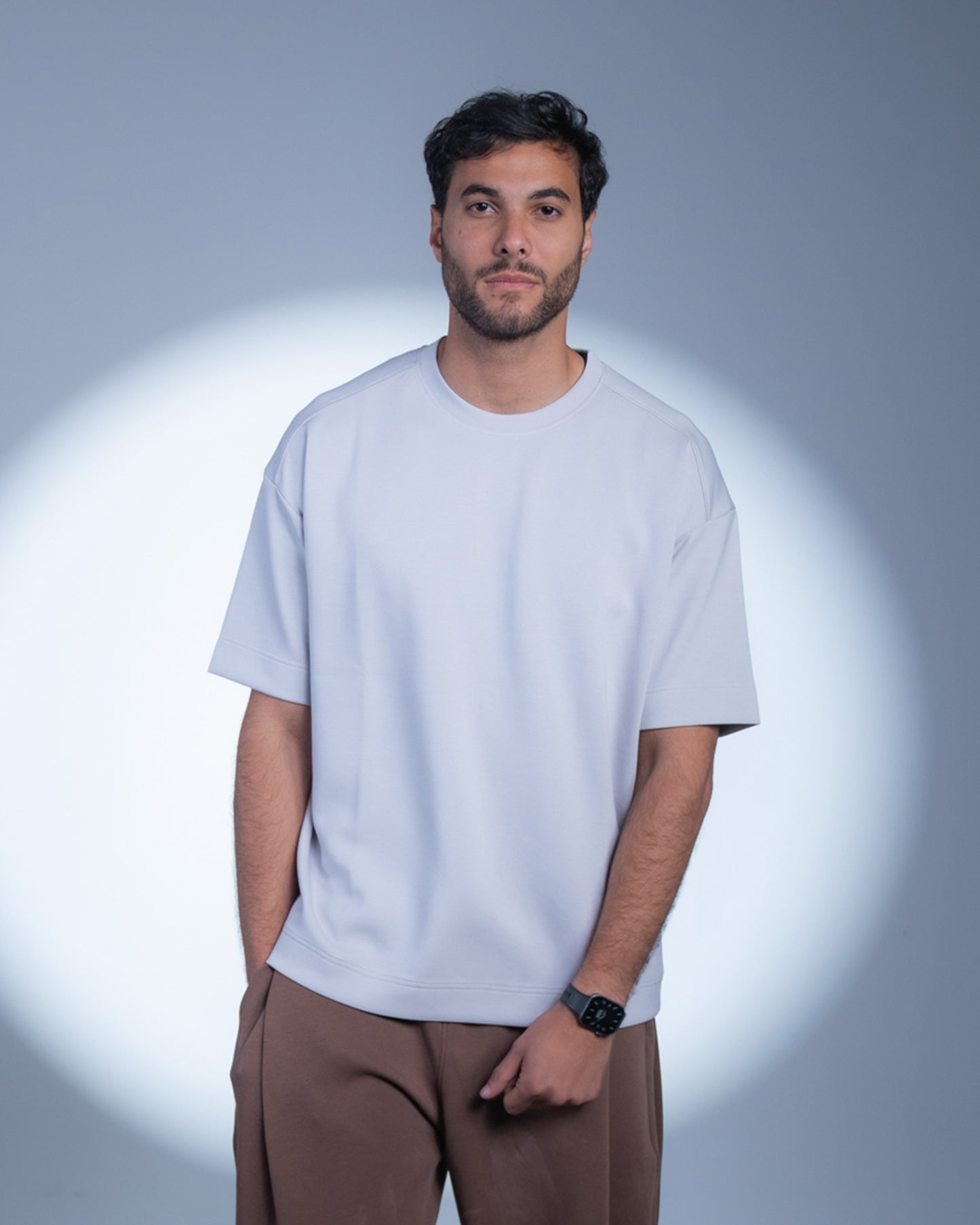 AERO™ Oversized Comfort T-Shirt - Light Grey