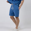 Textured Shorts - Blue