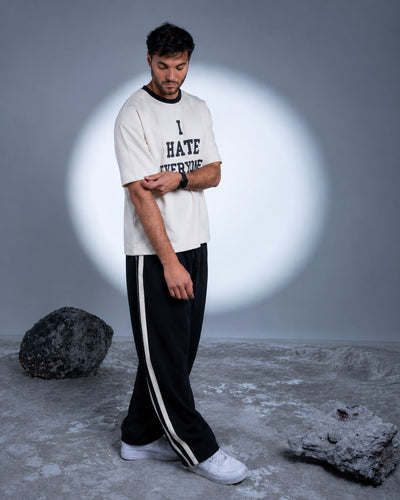 Twinline Wide Pants - Black