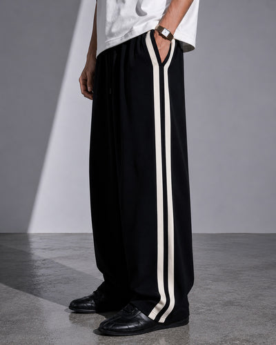 Twinline Wide Pants - Black