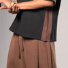 2 Tucked Pants - Brown