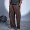 2 Tucked Pants - Brown