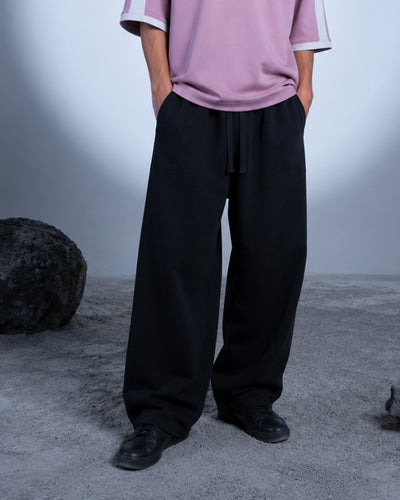 Balloon Fit Pants - Black
