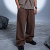 Balloon Fit Pants - Brown