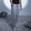 Balloon Fit 2 tucked  Pants - Striped Grey