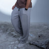 Balloon Fit 2 tucked  Pants - Striped Grey