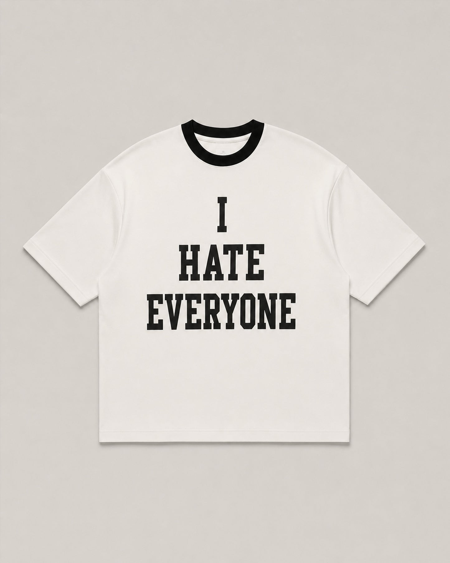 HATE Oversized Tee - Offwhite
