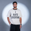 HATE Oversized Tee - Offwhite