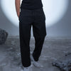 Linen Relaxed Pants - Black