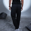 Linen Relaxed Pants - Black