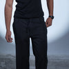 Linen Relaxed Pants - Black