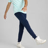 Basic Soft Joggers - Navy blue.