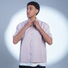 BoxyFit Shirt - Pale Pink
