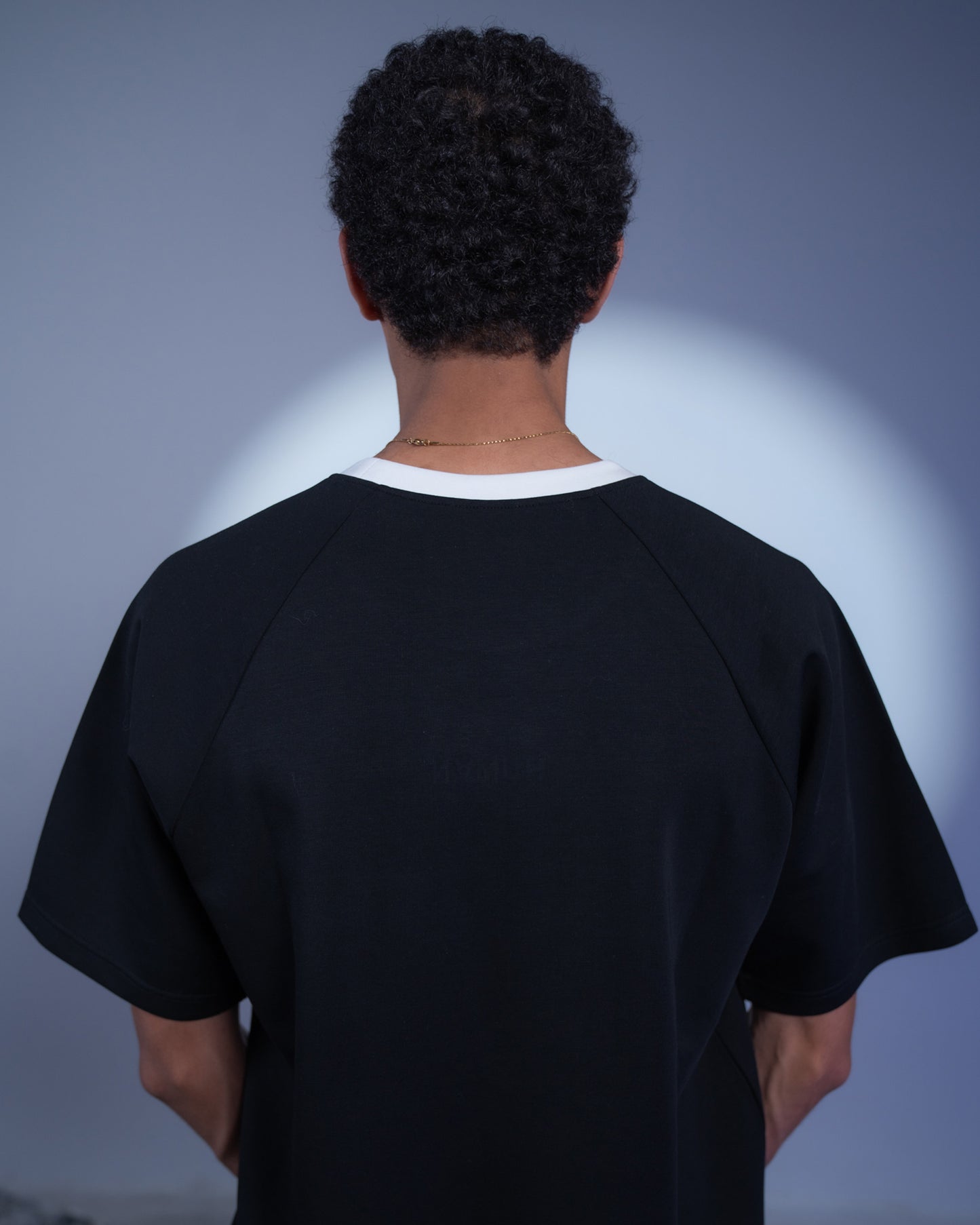 AERO™ Striped Raglan Tee – Black