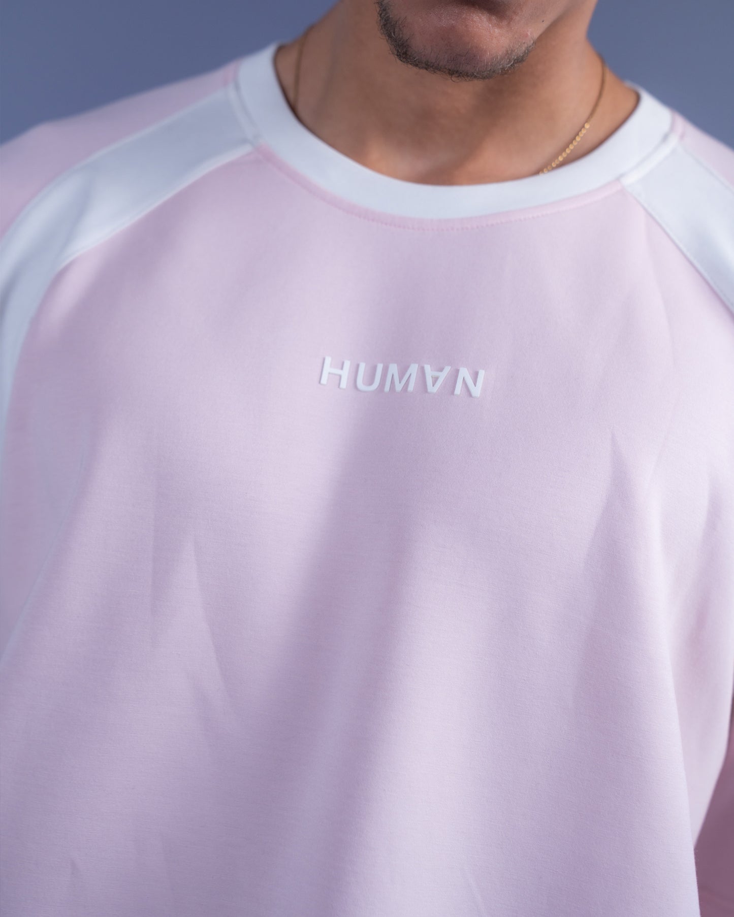 AERO™ Striped Raglan Tee – Pink