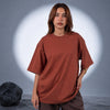 Oversized T-shirt Rust