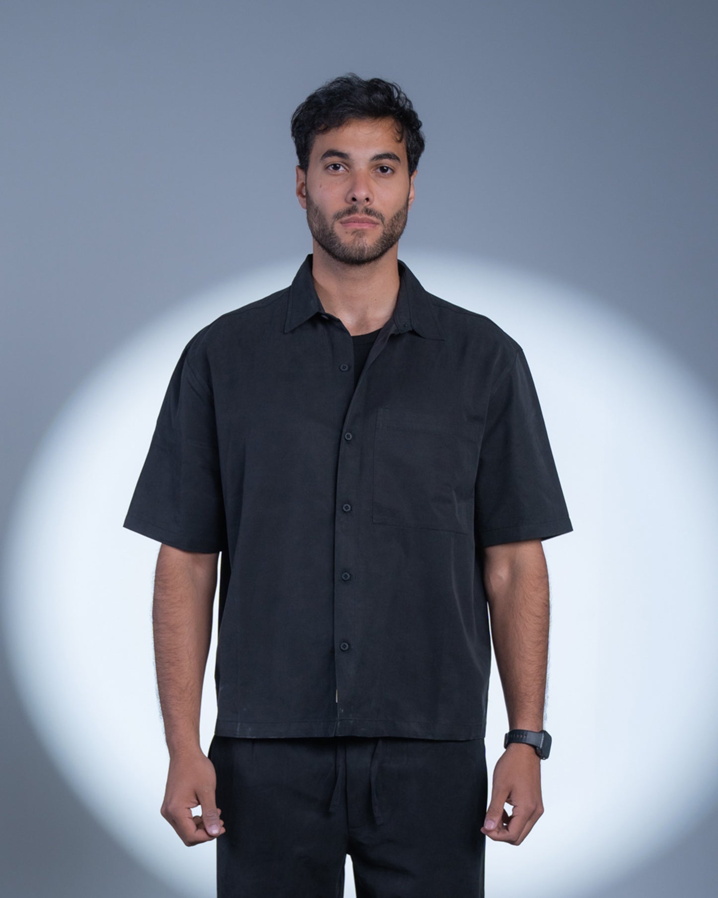 BoxyFit Shirt - Black