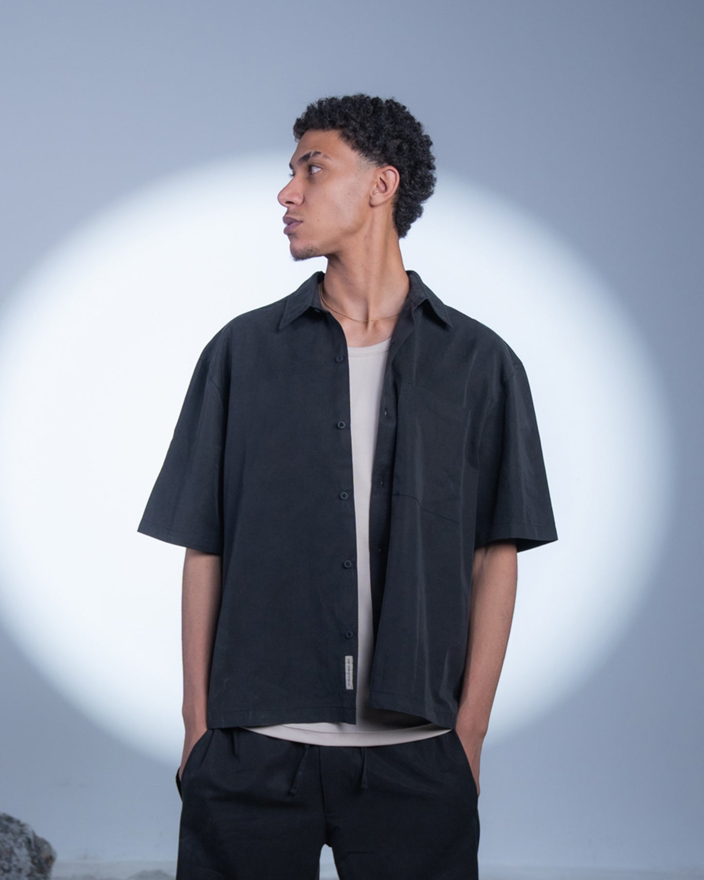 BoxyFit Shirt - Black