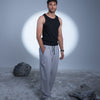 Core Ribbed Tank Top – Black