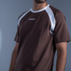 AERO™ Striped Raglan Tee – Brown