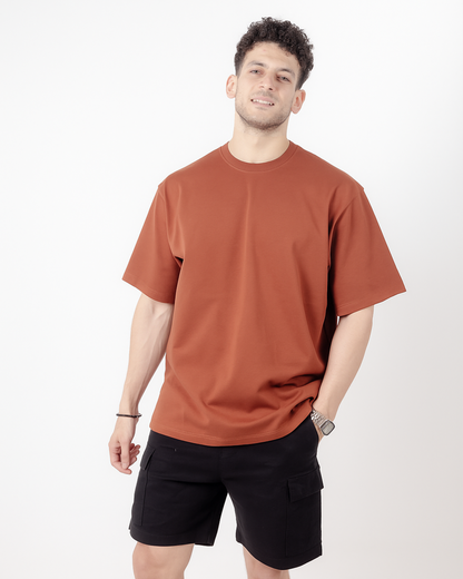 Oversized Rust T-shirt