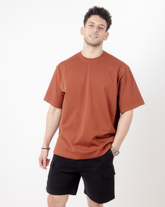Oversized Rust T-shirt