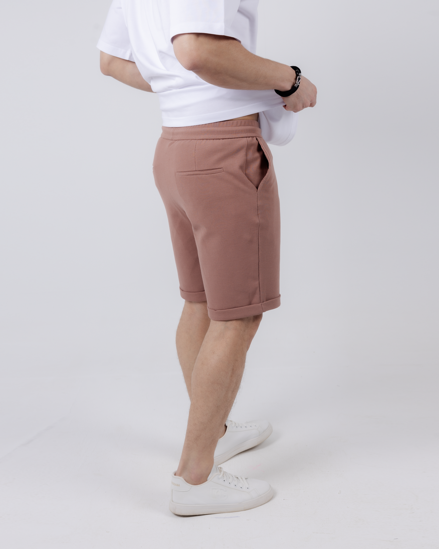 Everyday Classic Shorts -Rust
