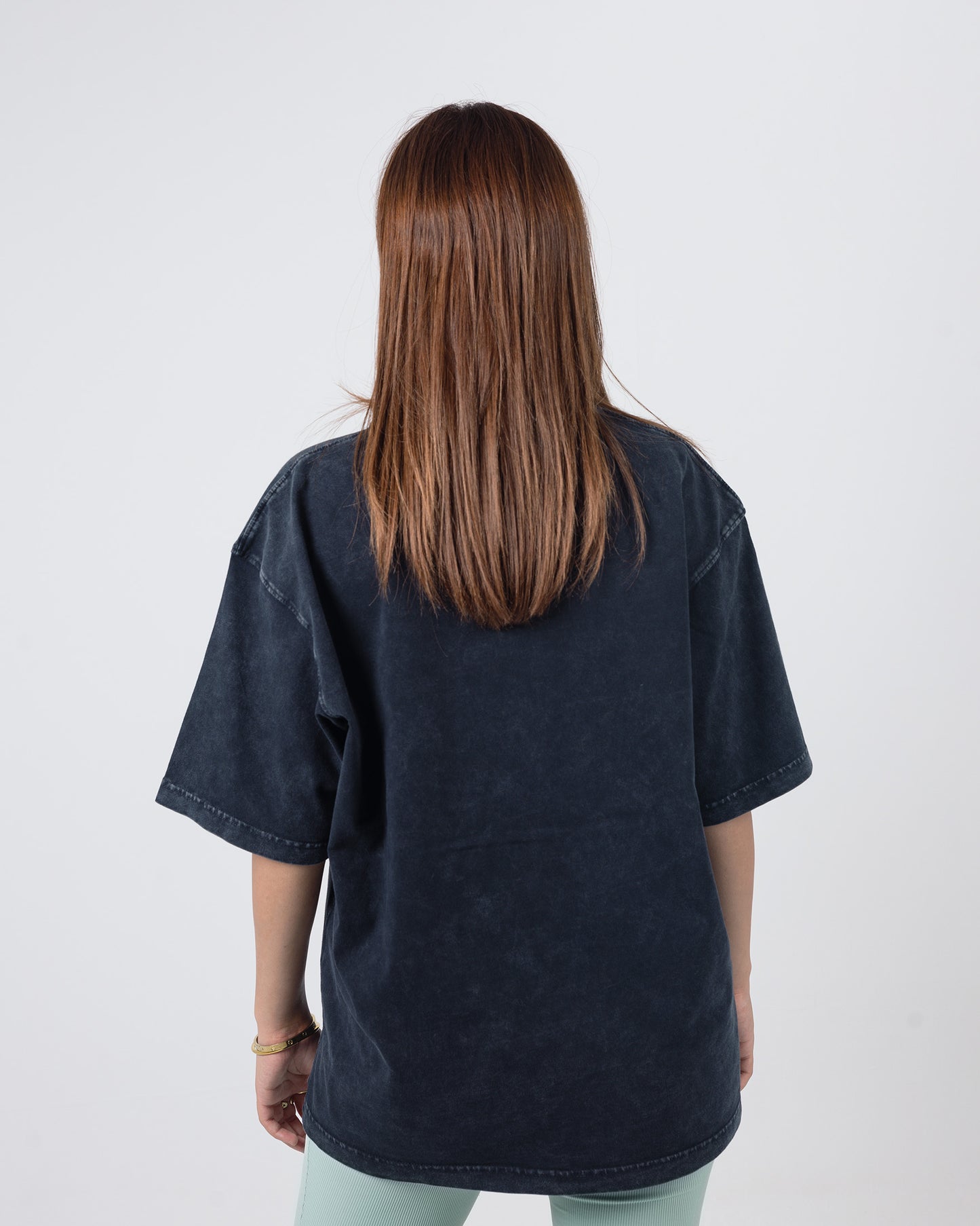 ACWD Boxy Oversized Black T-shirt