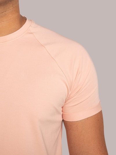 Curved raglan Blush T-shirt