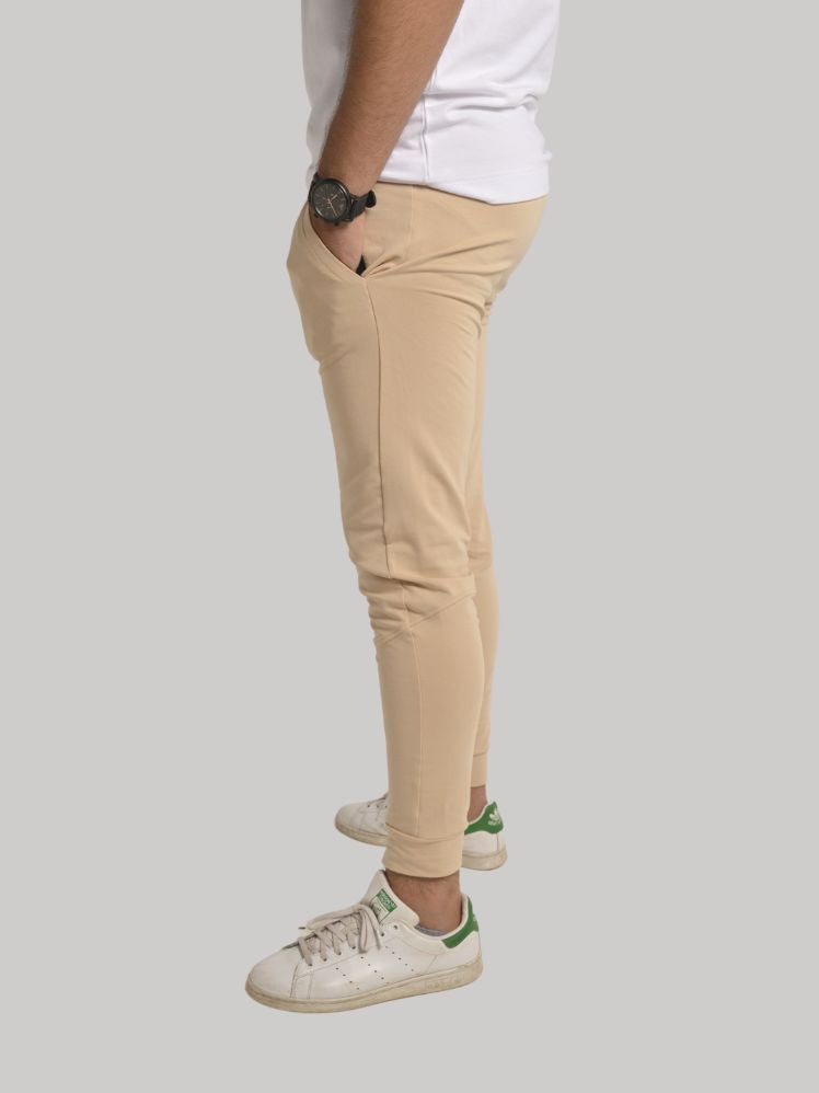 Active Sweatpants Beige color